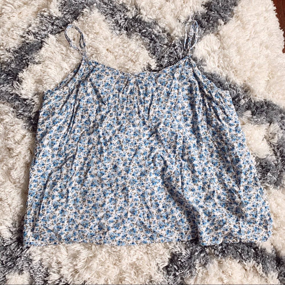 floral tank top